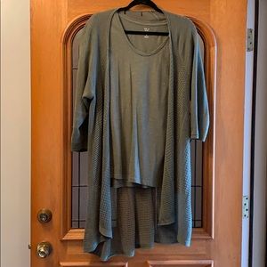 Style & Co. Tee with Matching Sweater